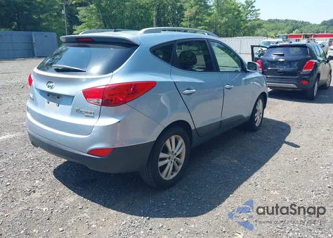 2012 Hyundai Tucson Limited из США, поврежденный, VIN KM8JU3AC7CU357378